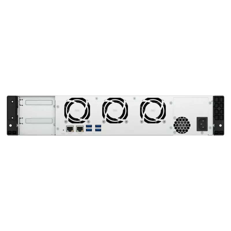 QNAP TS-855EU-8G NAS/Storage Server Rack (2U) Intel Atom® C5125 8 GB DDR4 0 TB QuTS hero Schwarz