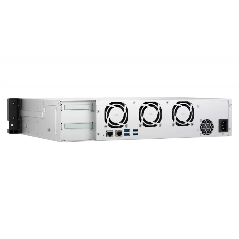 QNAP TS-855EU-8G NAS/Storage Server Rack (2U) Intel Atom® C5125 8 GB DDR4 0 TB QuTS hero Schwarz