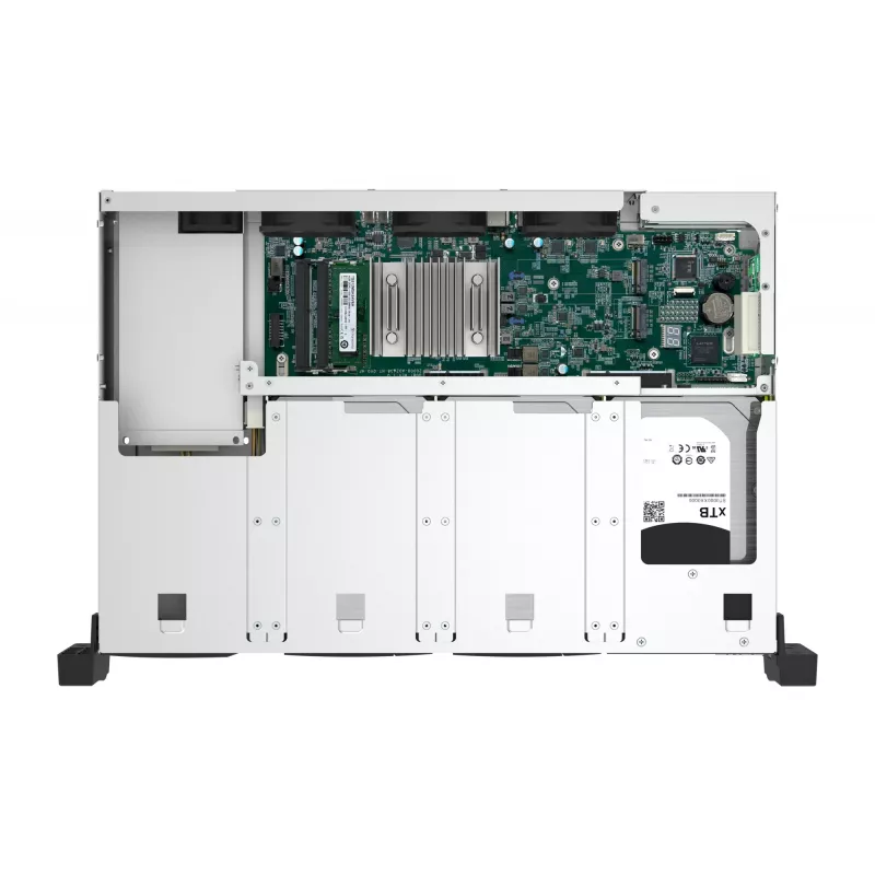 QNAP TS-855EU-8G NAS/Storage Server Rack (2U) Intel Atom® C5125 8 GB DDR4 0 TB QuTS hero Schwarz