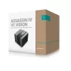 Luftkühler DeepCool ASSASSIN IV VC VISION — Dual-Lüfter 120/140 mm, 300 W TDP, 7 Heatpipes, LGA115x/LGA1200/LGA1700/LGA20xx kompatibel, Schwarz