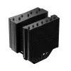 Luftkühler DeepCool ASSASSIN IV VC VISION — Dual-Lüfter 120/140 mm, 300 W TDP, 7 Heatpipes, LGA115x/LGA1200/LGA1700/LGA20xx kompatibel, Schwarz