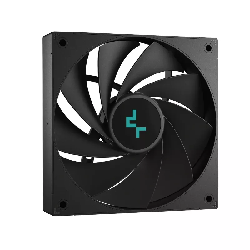 Luftkühler DeepCool ASSASSIN IV VC VISION — Dual-Lüfter 120/140 mm, 300 W TDP, 7 Heatpipes, LGA115x/LGA1200/LGA1700/LGA20xx kompatibel, Schwarz