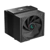 Luftkühler DeepCool ASSASSIN IV VC VISION — Dual-Lüfter 120/140 mm, 300 W TDP, 7 Heatpipes, LGA115x/LGA1200/LGA1700/LGA20xx kompatibel, Schwarz