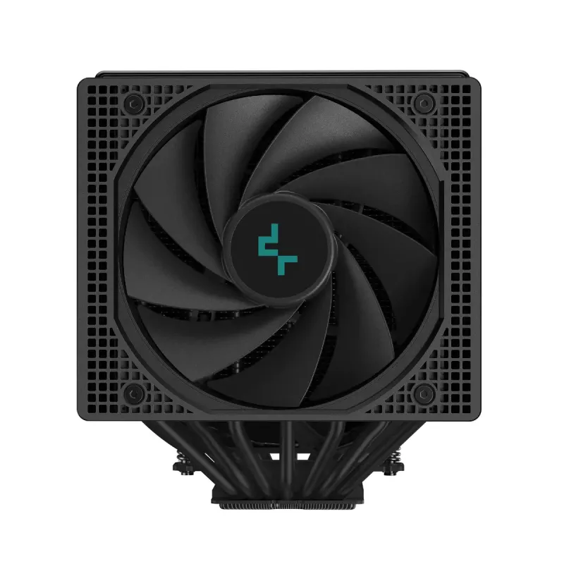 Luftkühler DeepCool ASSASSIN IV VC VISION — Dual-Lüfter 120/140 mm, 300 W TDP, 7 Heatpipes, LGA115x/LGA1200/LGA1700/LGA20xx kompatibel, Schwarz