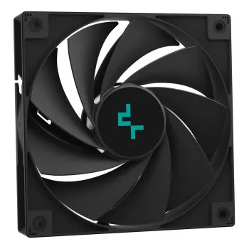 Luftkühler DeepCool ASSASSIN IV 14 cm Schwarz — 2,44 mmH2O max. Luftdruck, 14 cm FDB-Lüfter, 1700 U/min, 79,1 cfm, 7 Heatpipes