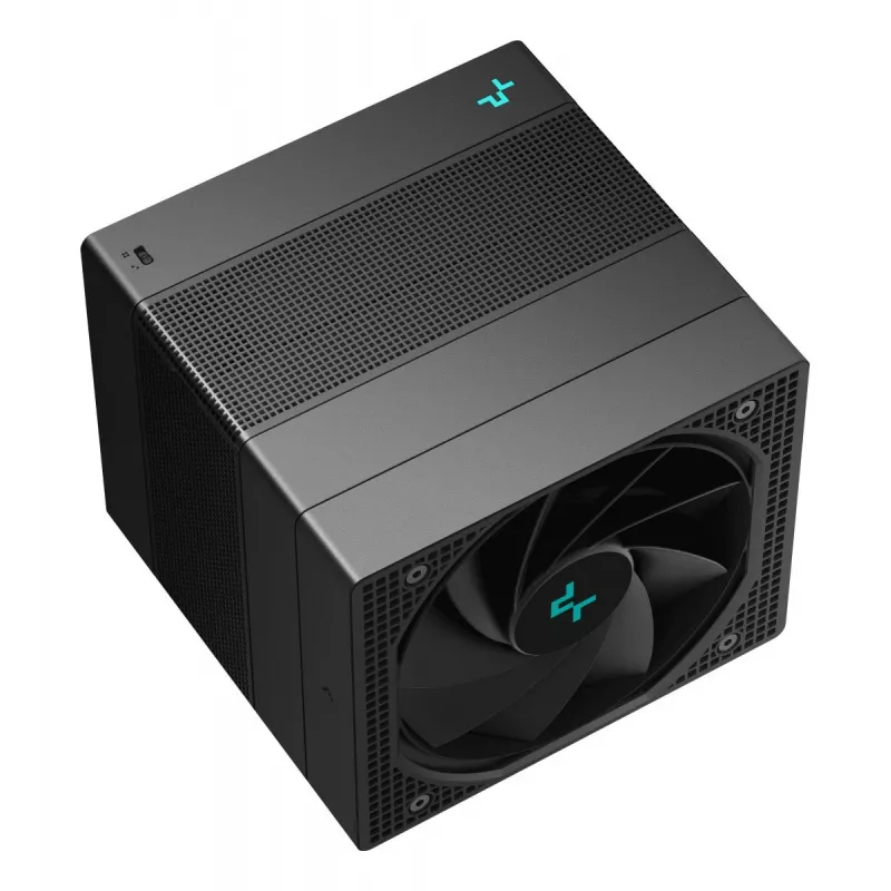 Luftkühler DeepCool ASSASSIN IV 14 cm Schwarz — 2,44 mmH2O max. Luftdruck, 14 cm FDB-Lüfter, 1700 U/min, 79,1 cfm, 7 Heatpipes