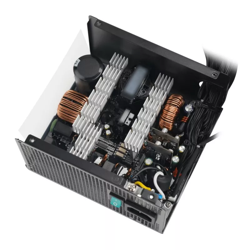Netzteil DeepCool PL750D 750 W ATX 3.0 80 PLUS Bronze, 120-mm-Lüfter, 20+4-Pin, schwarz