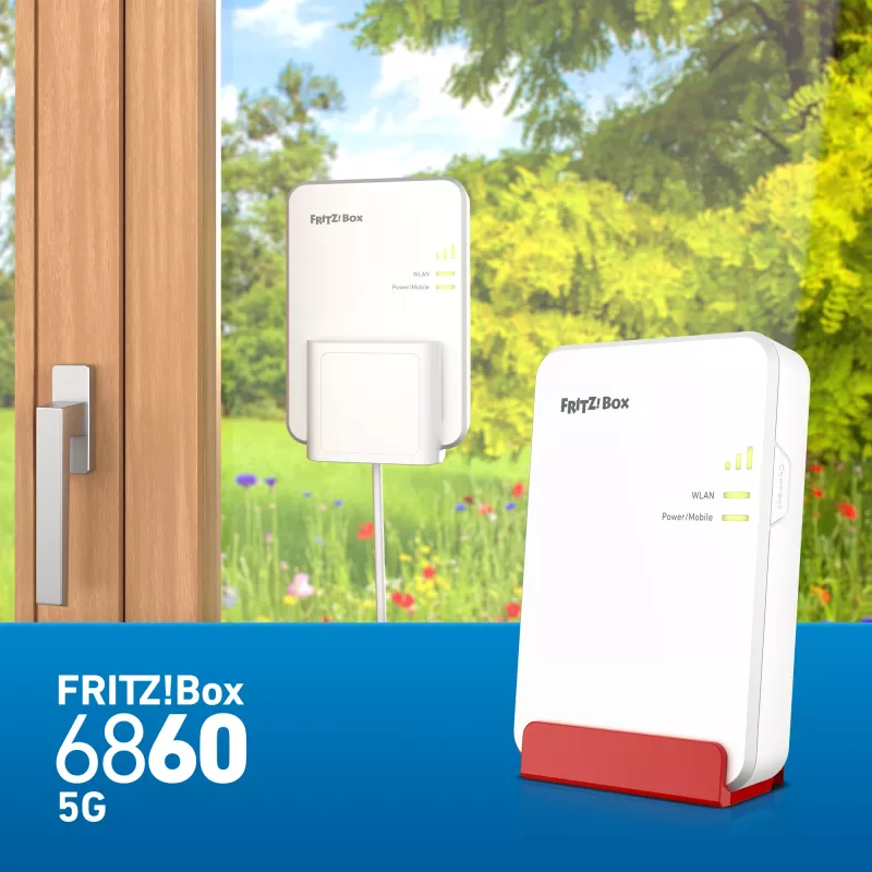 Router FRITZ!Box 6860 5G Dual-Band Wi-Fi 6