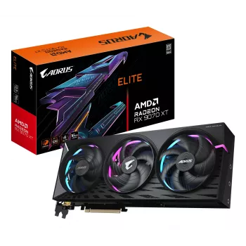 Grafikkarte GIGABYTE Radeon RX 9070 XT 16 GB GDDR6, PCIe 5.0, 256-Bit, 339×136×59 mm