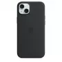 Cover Apple iPhone 15 Plus Silicone Case mit MagSafe Schwarz