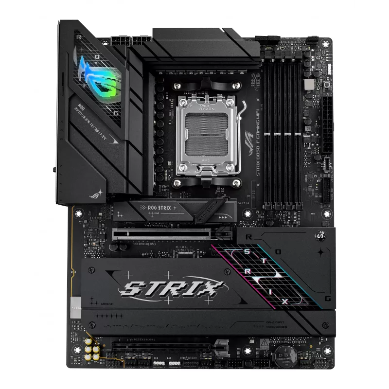 Motherboard ASUS ROG STRIX B850-F GAMING WIFI — AMD B850, Sockel AM5, ATX, DDR5, 4×M.2, Wi‑Fi 7, 2.5Gb LAN