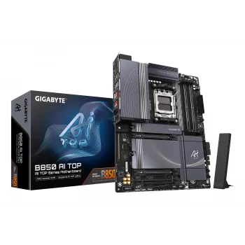 Motherboard GIGABYTE B850 AI TOP, AMD B850, Sockel AM5, ATX