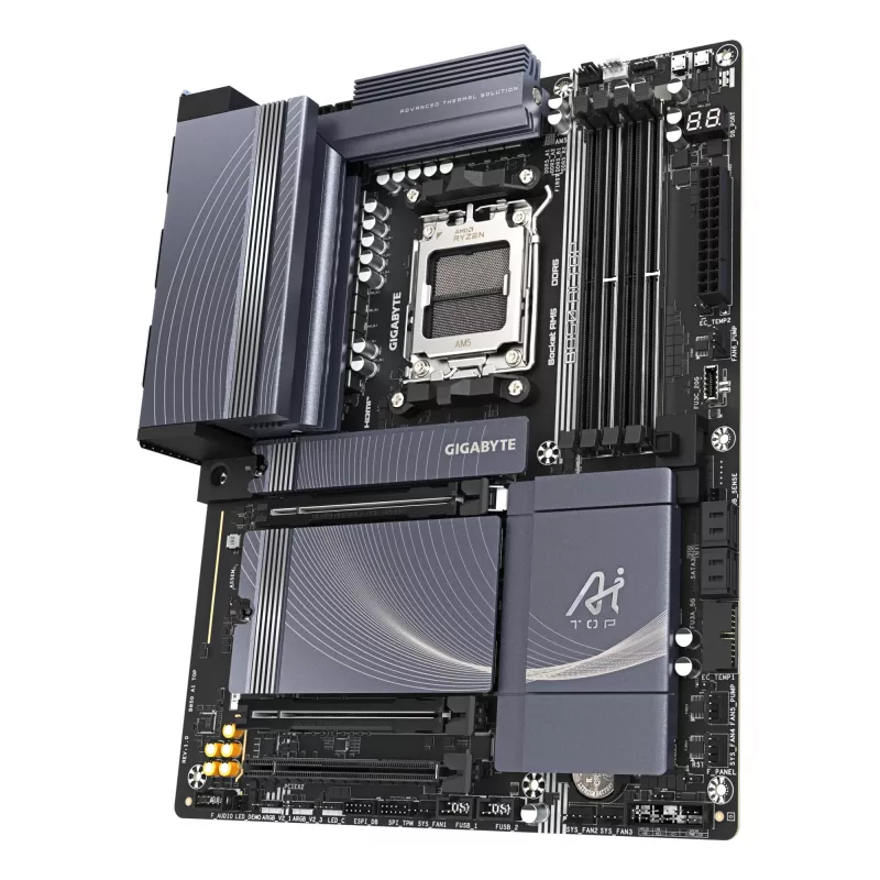 Motherboard GIGABYTE B850 AI TOP, AMD B850, Sockel AM5, ATX
