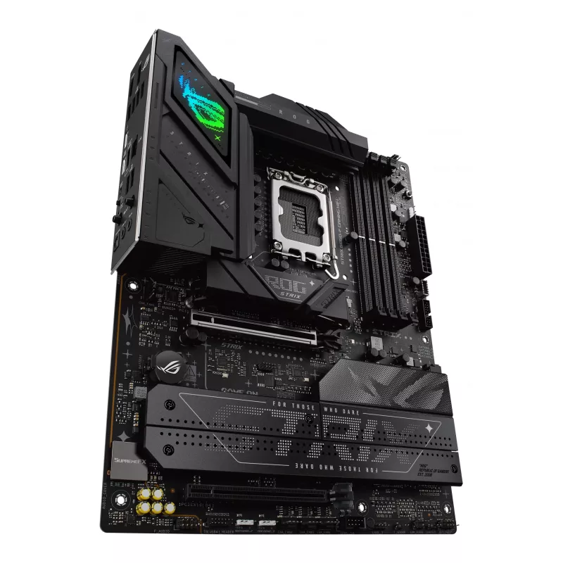 Motherboard ASUS ROG STRIX B860-F GAMING WIFI — Intel B860, LGA 1851, ATX, DDR5, 4x DIMM, Wi‑Fi 7, 2.5Gb LAN, 4x M.2