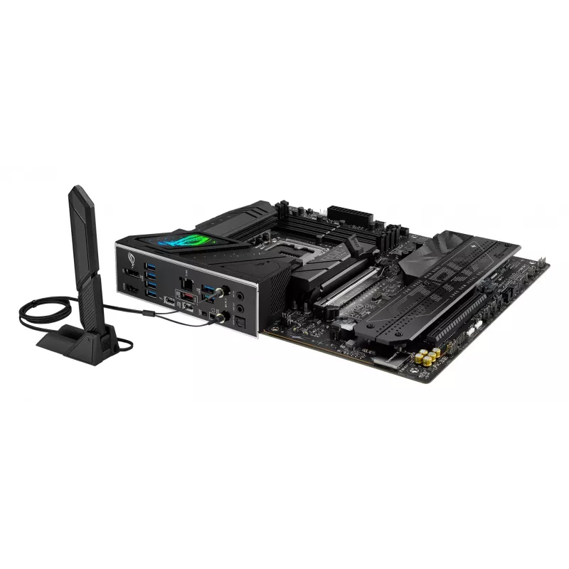 Motherboard ASUS ROG STRIX B860-F GAMING WIFI — Intel B860, LGA 1851, ATX, DDR5, 4x DIMM, Wi‑Fi 7, 2.5Gb LAN, 4x M.2