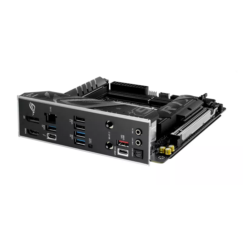 Motherboard ASUS ROG STRIX B860-I GAMING WIFI — Intel B860, LGA 1851, mini ITX, 2× DDR5 DIMM (bis zu 128 GB), Wi‑Fi 7, 2.5Gb LAN