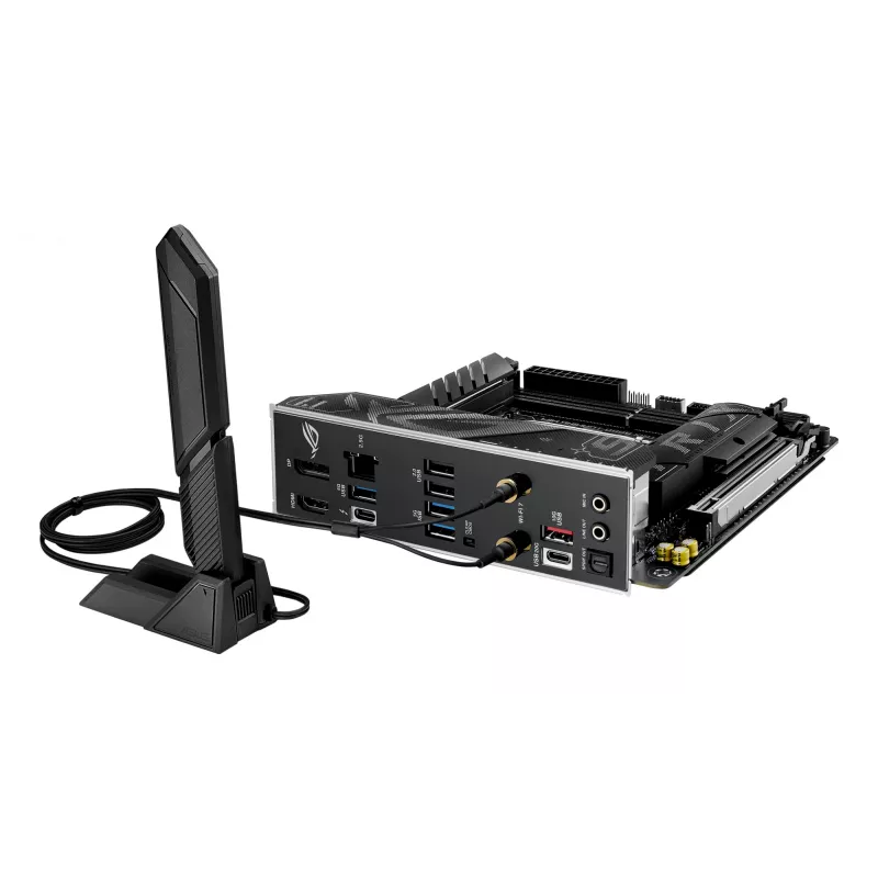 Motherboard ASUS ROG STRIX B860-I GAMING WIFI — Intel B860, LGA 1851, mini ITX, 2× DDR5 DIMM (bis zu 128 GB), Wi‑Fi 7, 2.5Gb LAN
