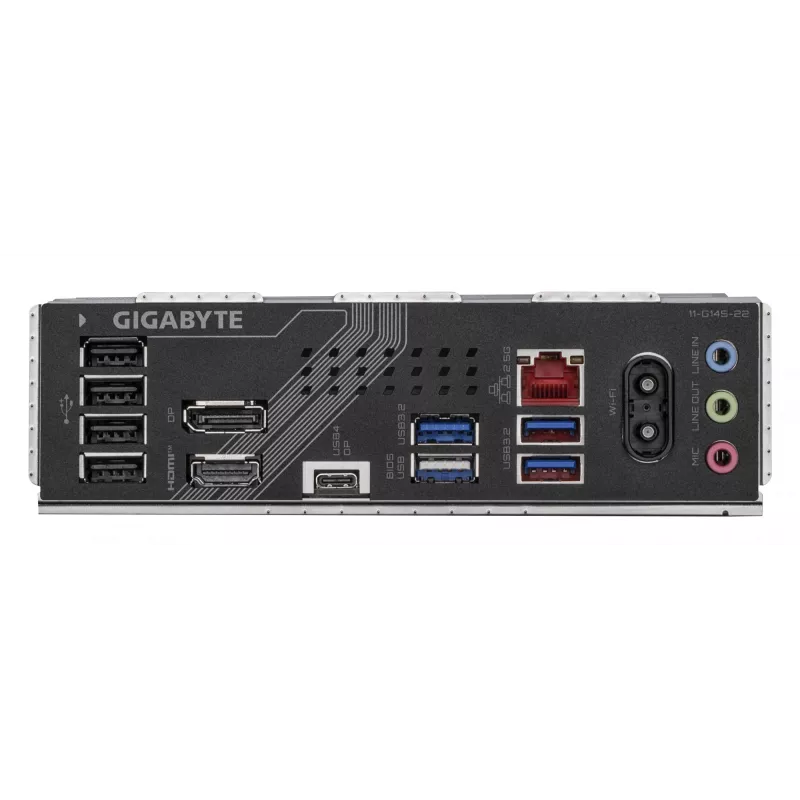 GIGABYTE B860M GAMING X WIFI6E Mainboard - Intel Core Ultra Series CPUs, 8+1+2+2 Phasen VRM, bis zu 9200MHz DDR5, 1xPCIe 5.0 + 1xPCIe 4.0 M.2, 2.5GbE LAN, WIFI 6E, USB 4