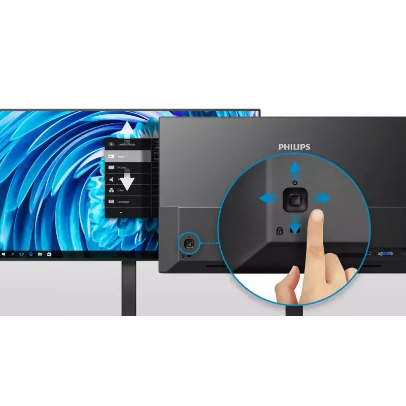 Philips 1000 series 27E1N1900AE/00 Computer Monitor 68,6 cm (27 Zoll) 3840 x 2160 Pixel 4K Ultra HD LCD Schwarz