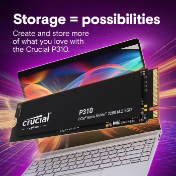 MICRON / CRUCIAL SSD - Crucial P310 - 500GB - Pci-e Gen4 x4 - M.2 2280