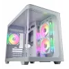 FSP S380-WA Gehäuse Mini Tower mITX, mATX Weiß ARGB