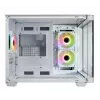 FSP S380-WA Gehäuse Mini Tower mITX, mATX Weiß ARGB