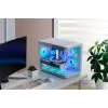 FSP S380-WA Gehäuse Mini Tower mITX, mATX Weiß ARGB