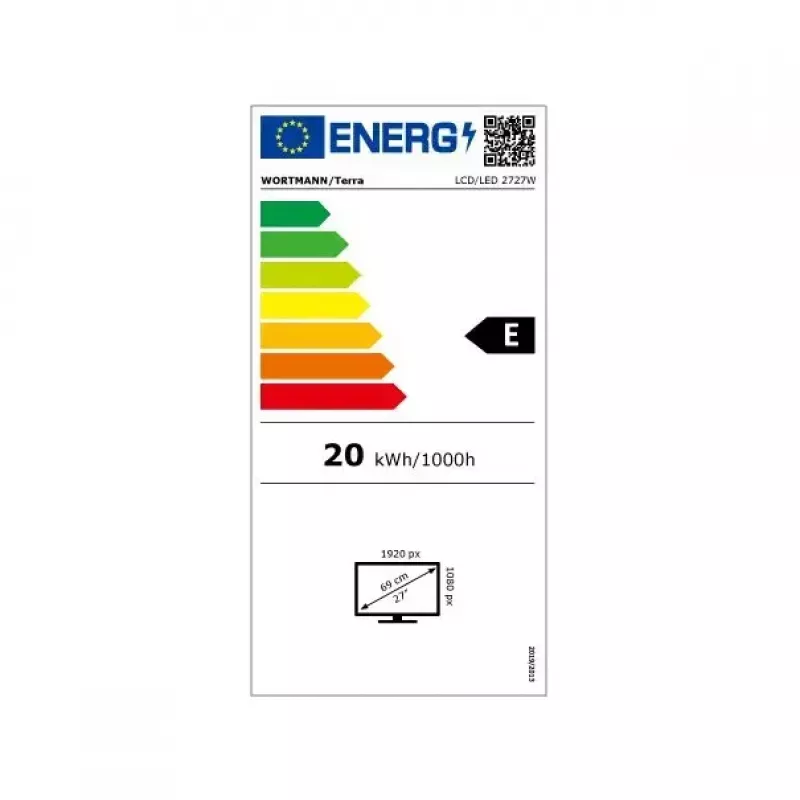 TERRA 3030229 Computermonitor 68,6 cm (27 Zoll) 1920 x 1080 Pixel Full HD LED Schwarz