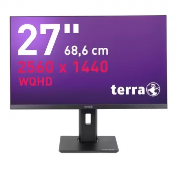 TERRA 3030231 Computermonitor 68,6 cm (27 Zoll) 2560 x 1440 Pixel Wide Quad HD LED Schwarz