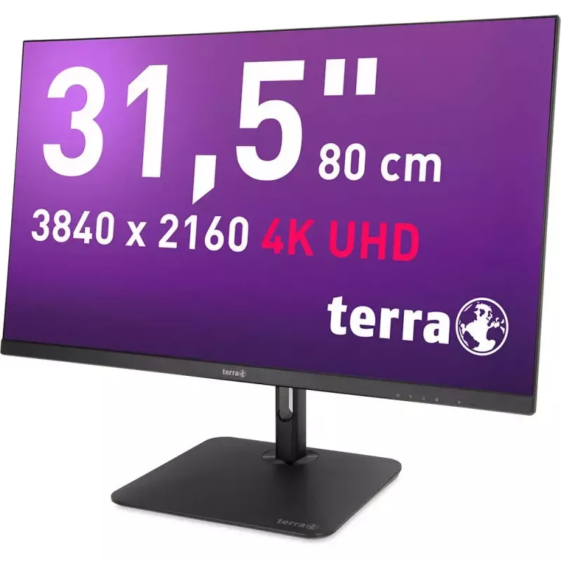 TERRA 3030234 Computermonitor 80 cm (31,5 Zoll) 3840 x 2160 Pixel 4K Ultra HD LCD Schwarz