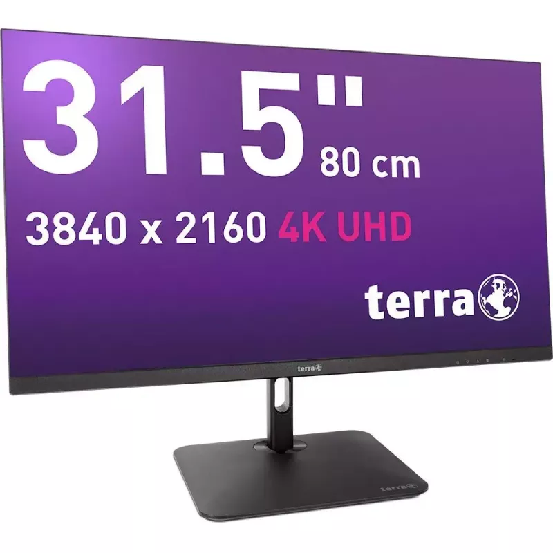 TERRA 3030234 Computermonitor 80 cm (31,5 Zoll) 3840 x 2160 Pixel 4K Ultra HD LCD Schwarz