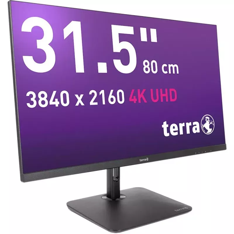 TERRA 3030234 Computermonitor 80 cm (31,5 Zoll) 3840 x 2160 Pixel 4K Ultra HD LCD Schwarz