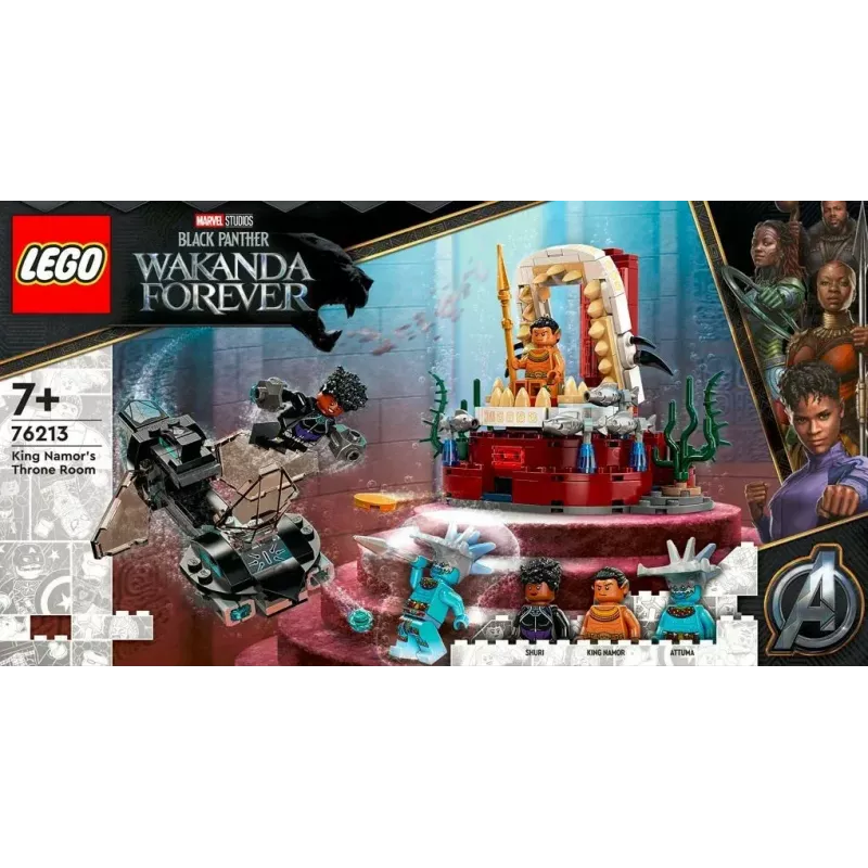 LEGO Super Heroes Set König Namors Thronsaal 76213 — Bau-Set, Modell 6378887