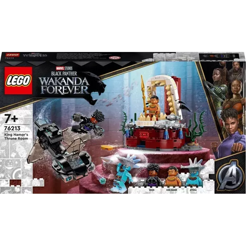 LEGO Super Heroes Set König Namors Thronsaal 76213 — Bau-Set, Modell 6378887