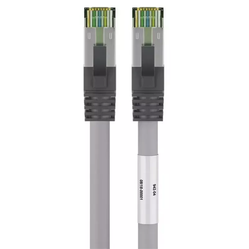 Netzwerkkabel Goobay CAT 8.1 Patchkabel RJ-45 Cat8.1 2m Grau