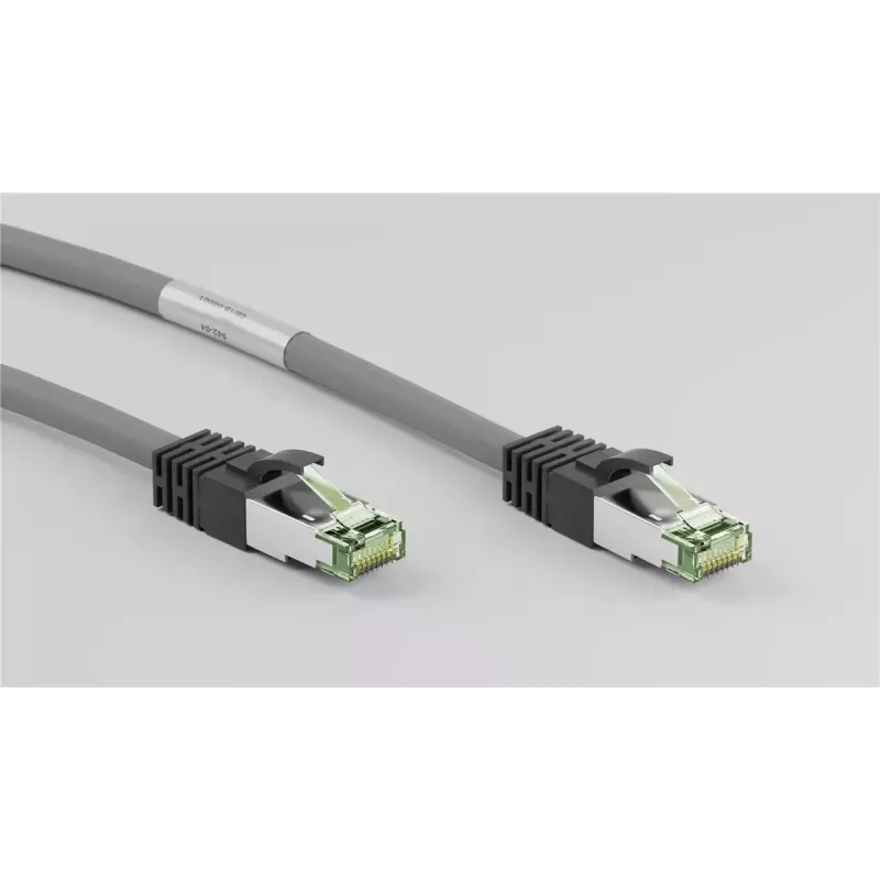 Netzwerkkabel Goobay CAT 8.1 Patchkabel RJ-45 Cat8.1 2m Grau