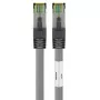 Netzwerkkabel Goobay CAT 8.1 Patchkabel RJ-45 Cat8.1 2m Grau