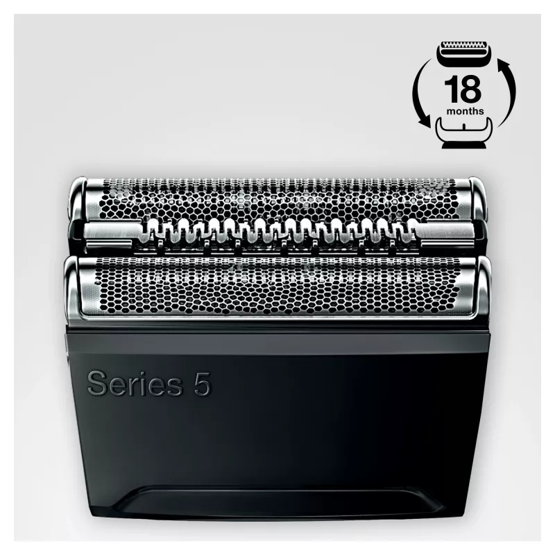 Braun Series 5 52S Elektrorasierer-Scherkopf-Wechselkassette – Silber