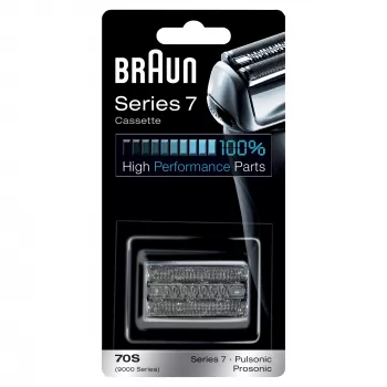 Braun Series 7 70S Elektrorasierer-Scherkopf Ersatzkassette – Silber