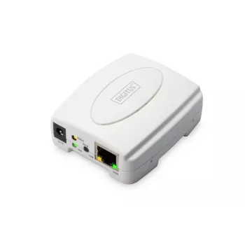 DIGITUS USB-Printserver, 1-Port 1x RJ45, 1x USB A, USB 2.0 Für alle gängigen Betriebssysteme
