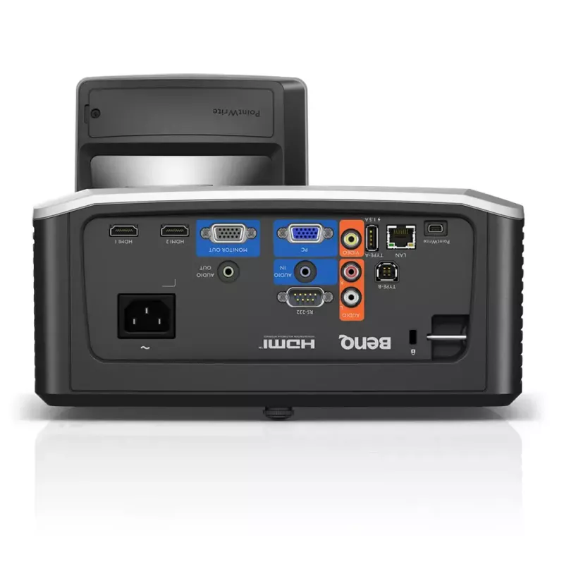 BenQ MH856UST+ Ultra-Kurzdistanzprojektor 3500 ANSI-Lumen DLP 1080p (1920x1080) 3D Schwarz, Weiß