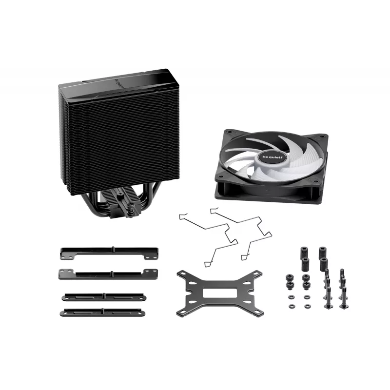 be quiet! Pure Rock 3 LX Prozessor-Luftkühler 12 cm Schwarz 1 Stk.