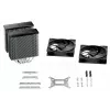 be quiet! Pure Rock Pro 3 Prozessorluftkühler 12 cm Silber 1 Stück