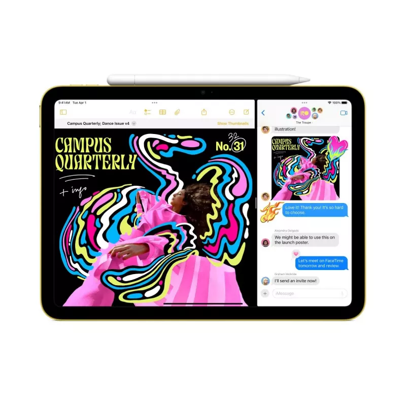 APPLE iPad (2025) - 11 Zoll - Wi-Fi + Cellular - 128 GB - Pink