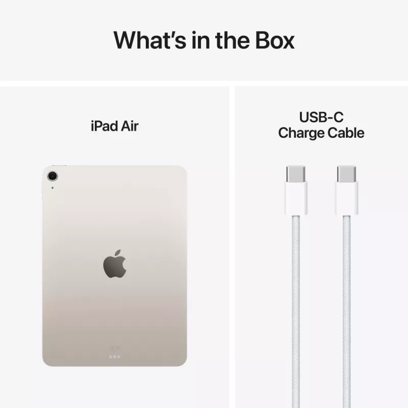 APPLE iPad Air (2025) - M3 - 11in - 7. Generation - Wi-Fi - 128GB - Starlight