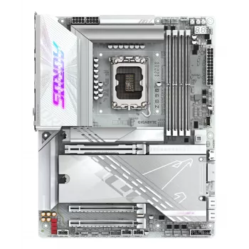 Motherboard GIGABYTE Z890 AORUS PRO ICE — Intel Z890, LGA 1851, ATX, DDR5, 4x DIMM, 4x M.2, 2.5Gb LAN, Wi‑Fi