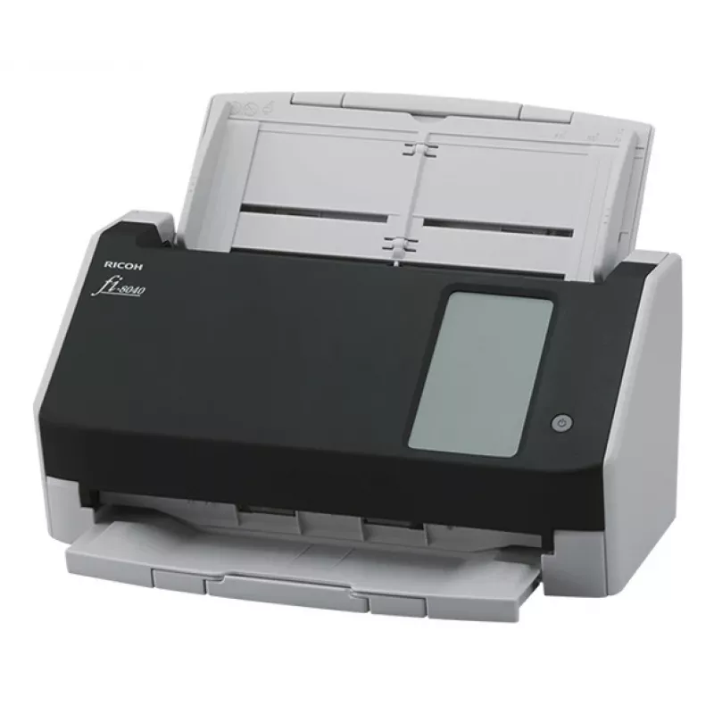Ricoh fi-8040 ADF + manueller Einzugscanner 600 x 600 DPI A4 Schwarz, Grau
