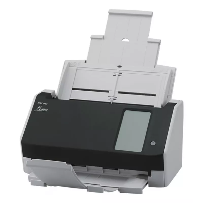 Ricoh fi-8040 ADF + manueller Einzugscanner 600 x 600 DPI A4 Schwarz, Grau