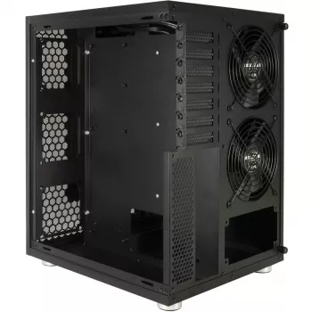 HDD-Gehäuse Inter-Tech NAS-8 2,5/3,5 Zoll Schwarz