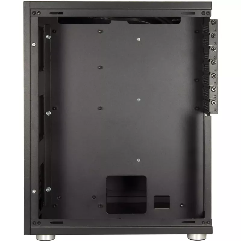 HDD-Gehäuse Inter-Tech NAS-8 2,5/3,5 Zoll Schwarz